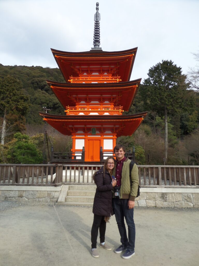 Kiyomizu-dera Temple in Kyoto Japan